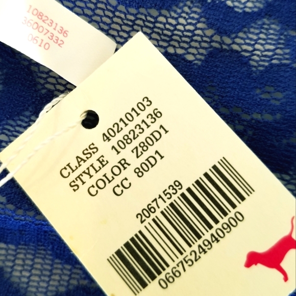 Victoria's Secret PINK Vintage Low Rise Sequin Bling Hipster Cheeky Panty NWT - Picture 5 of 15